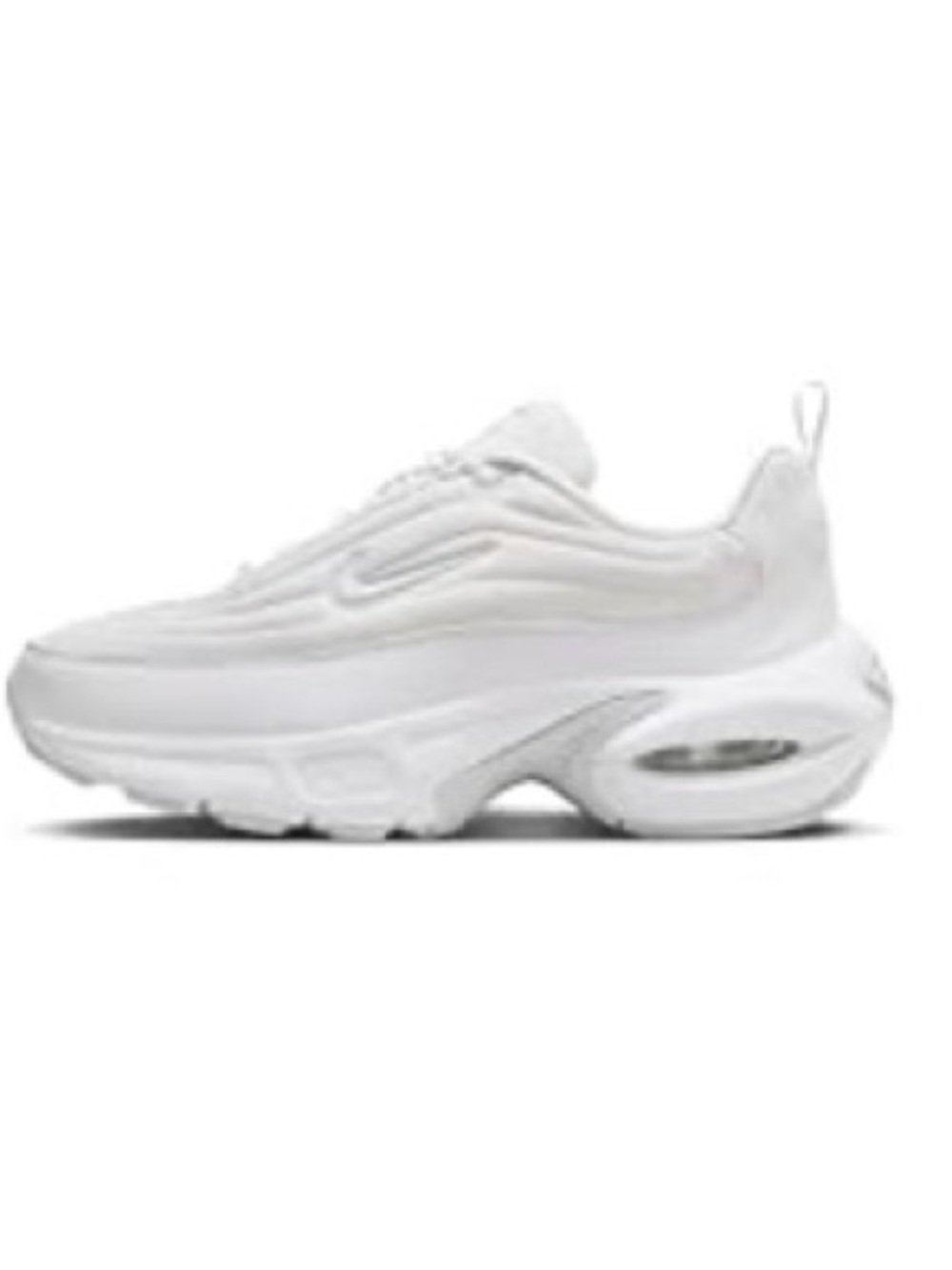 Nike Women's White Chunky Air-Boost Sneaker Air Max Portal Wore for 1 hour